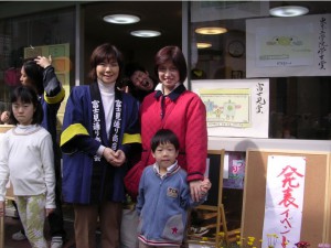 入賞最年少はこんなおチビさん。「うどん」で来てくれたおかあさん・幼児がまた来てくれた！